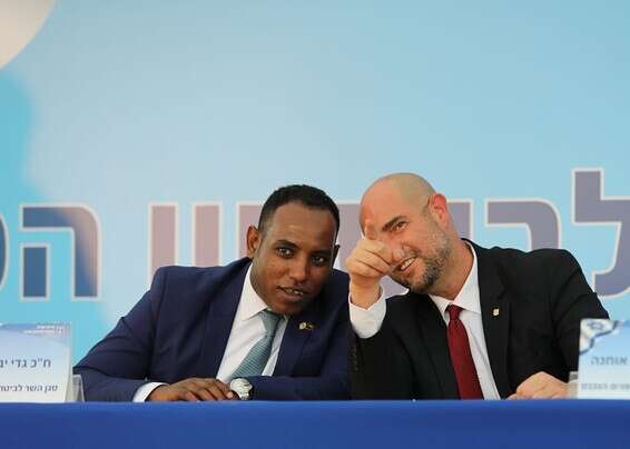 הצוות החדש. אוחנה ויברקן // צילום: אורן בן חקון